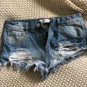 Forever 21 Jean Shorts
